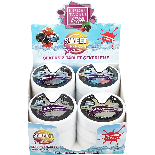 Orman Meyvesi Aromalı Tablet Şekerleme
