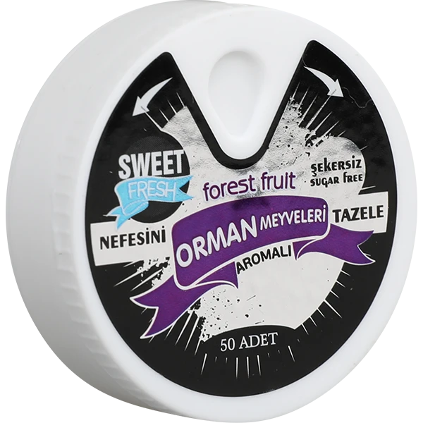 Orman Meyvesi Aromalı Tablet Şekerleme küçük görsel