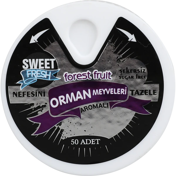 Orman Meyvesi Aromalı Tablet Şekerleme küçük görsel