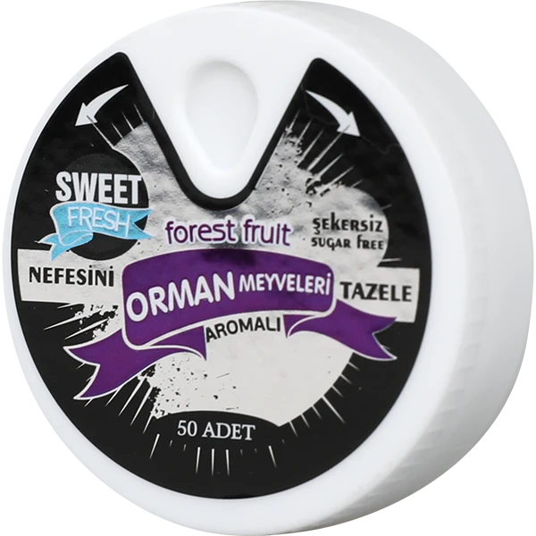 Orman Meyvesi Aromalı Tablet Şekerleme küçük görsel